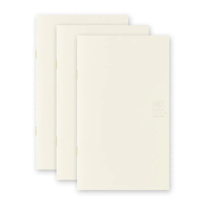 MD Notebook Light - B6 Slim, Lined (Set of 3)