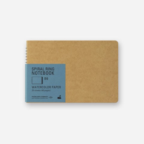 TRC Spiral Ring Notebook - B6, Watercolor Paper