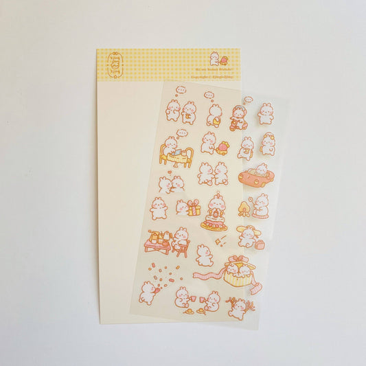 2jingis2jing - Bunny Bunny Sticker Sheet
