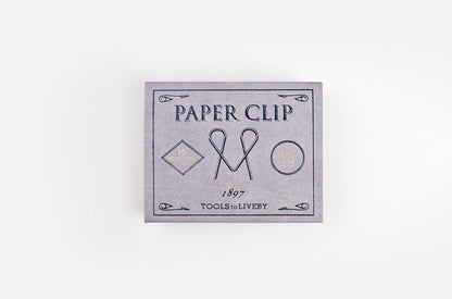 TOOLS to LIVEBY Brass Paper Clips - Box of 10