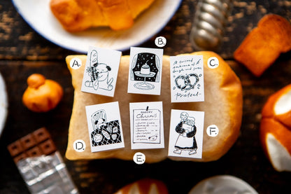 OURS - "The Gift" Stamp - Bakery Series