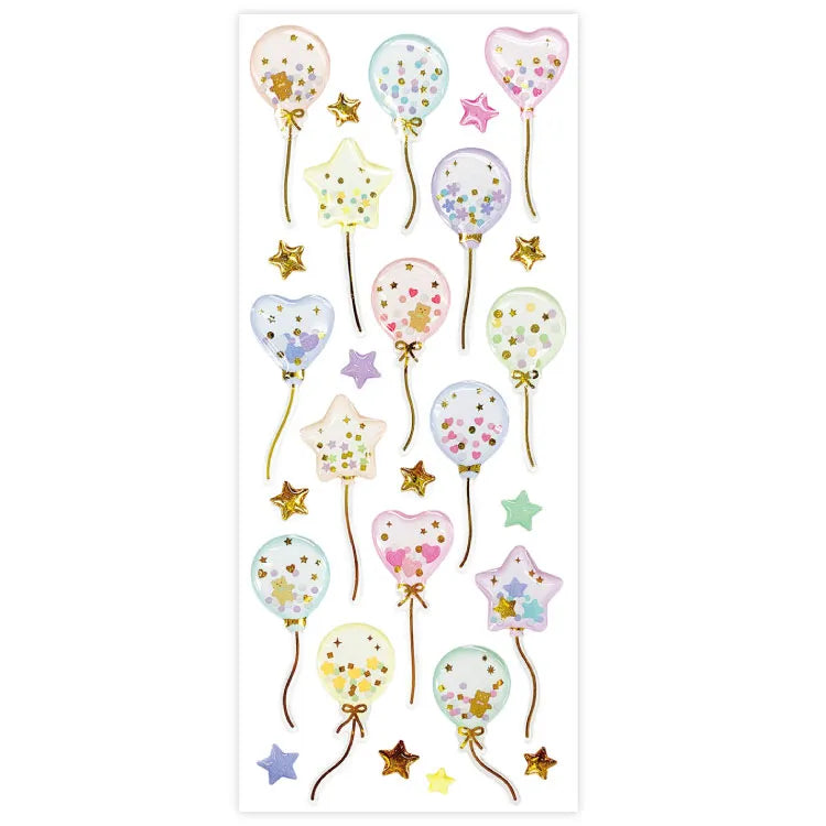 Active Corporation - Drop Sticker Sheet - Balloon