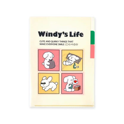 Frontier - Notebook A5 Clear File - Balloon Friends