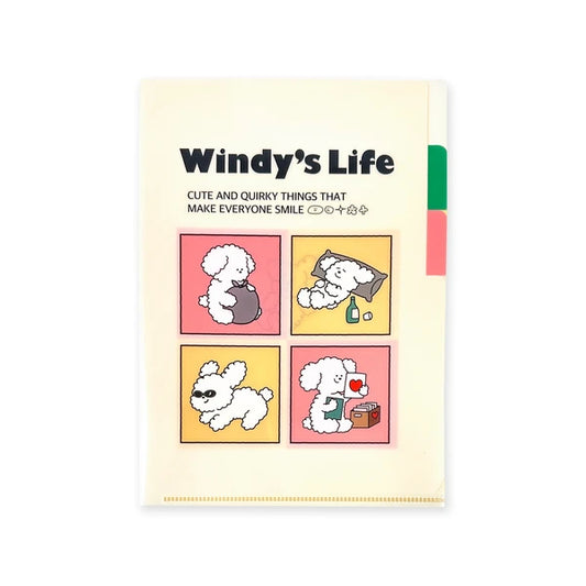 Frontier - Notebook A5 Clear File - Balloon Friends