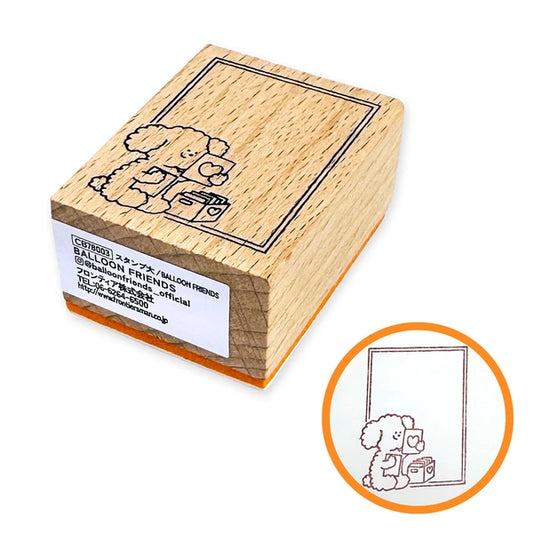 Frontier - Creators Circus Rubber Stamp - Balloon Friends