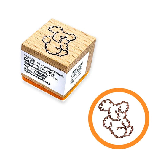 Frontier - Creators Circus Small Rubber Stamp - Balloon Friends