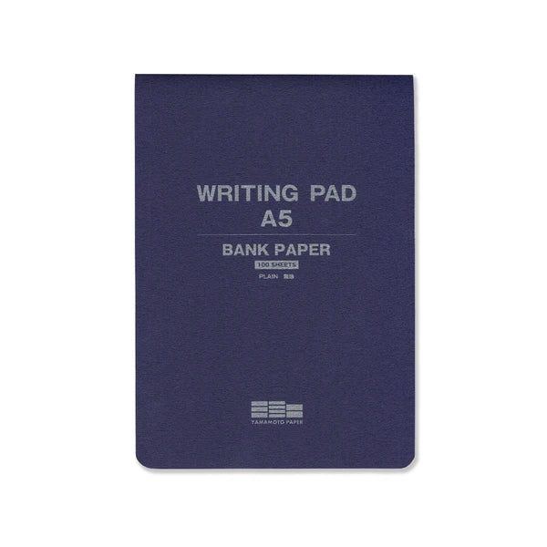 Yamamoto Paper Writing Pad - A5, Bank Paper – mt. fo'rest