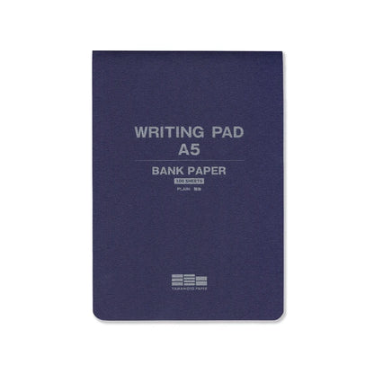 Yamamoto Paper Writing Pad - A5, Bank Paper