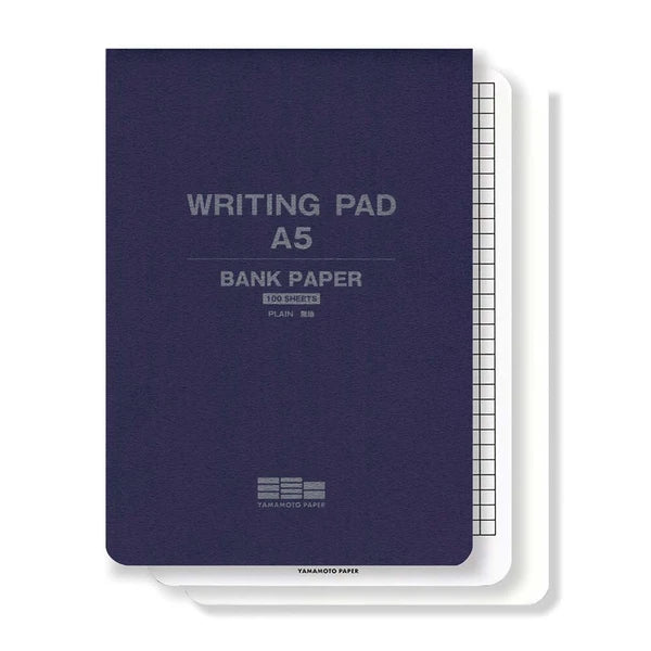 Yamamoto Paper Writing Pad - A5, Bank Paper