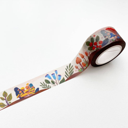 The Little Red House - Mushrooms Washi Tape