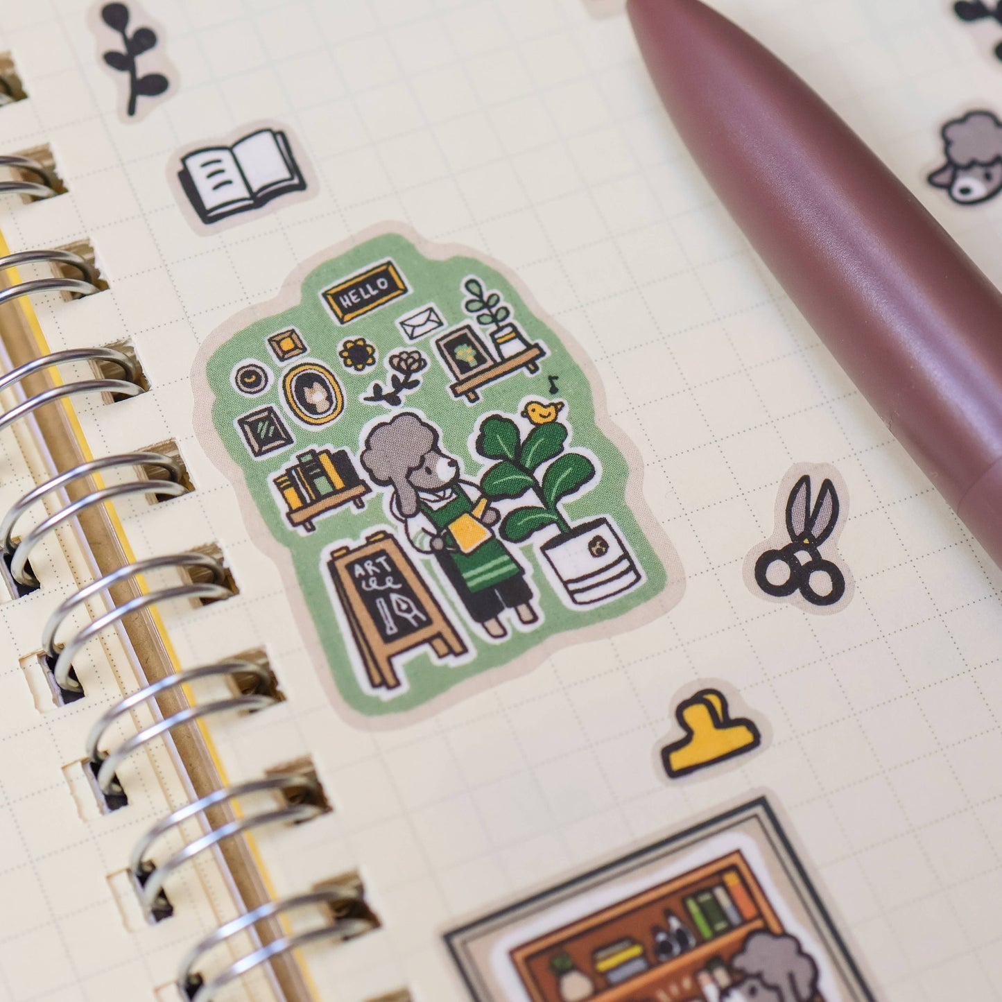 Thousand Skies - Washi Sticker Sheet - Stationery Store