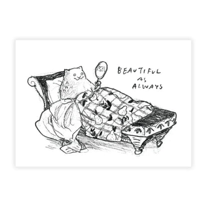 Dawning Crow - Postcard - Beautiful as Always