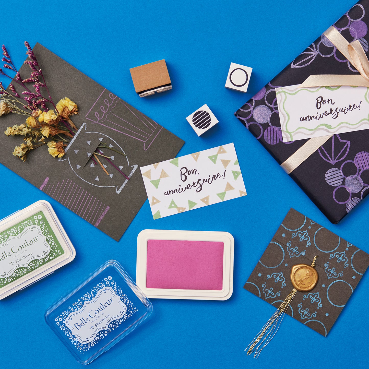 Shachihata Oil-Based Ink Pad - Belle Couleur
