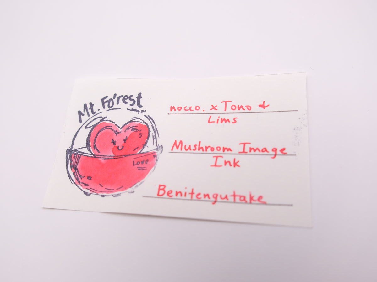 nocco. x Tono & Lims - Mushroom Image Ink - Benitengutake