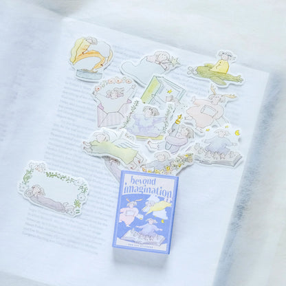 dodolulu - Washi Flake Stickers - Matchbox Series - Beyond Imagination
