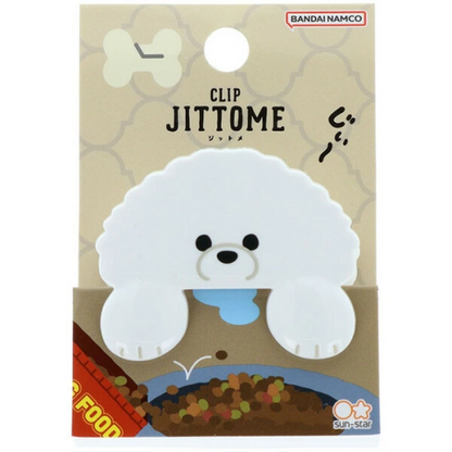Sun-Star Jittome Die-Cut Clip - Bichon Frise