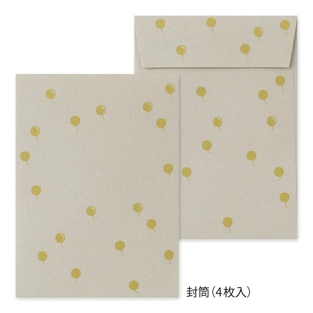 MD Letter Set with Stickers - Bichon Frise