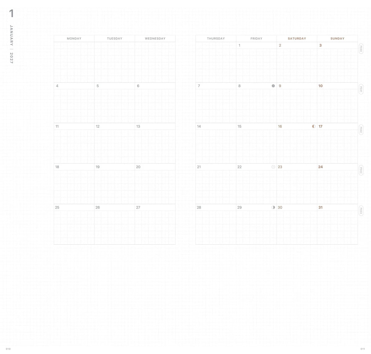 Take A Note - 2027 Slim Bi-Week Planner