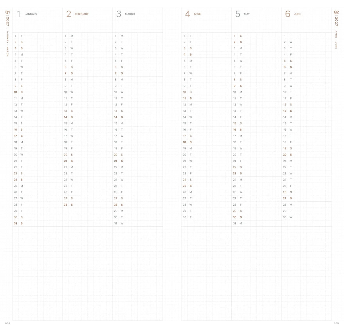 Take A Note - 2027 Slim Bi-Week Planner