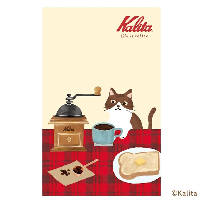 Furukawashiko x Kalita - Life is Coffee Series - B6 Notebook  - Black Coffee
