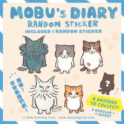 Dawning Crow - Sticker Blind Bag - Mobu's Diary