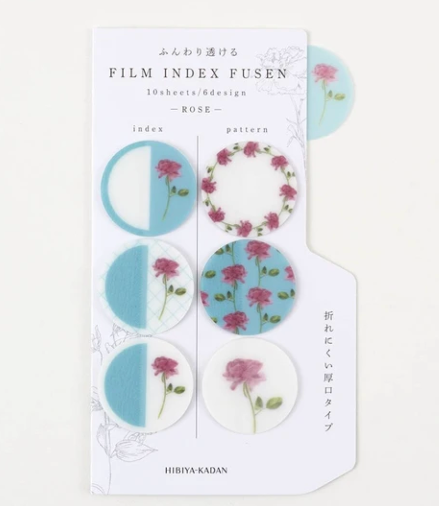DAIGO x Hibiya Kadan - Round Film Index Sticky Notes
