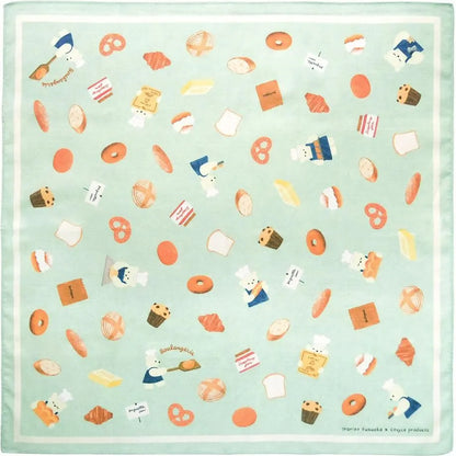 Cozyca x Mariko Fukuoka - Handkerchief - Boulangerie