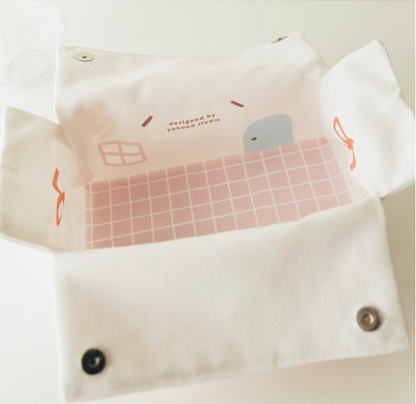 Yohand Studio Tissue Box Cover - Bow House