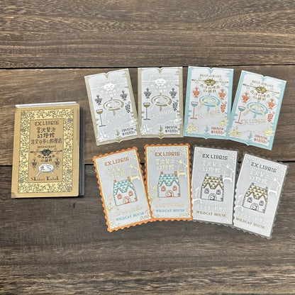 Shinzi Katoh Letterpress Bookplates - The Restaurant of Many Orders