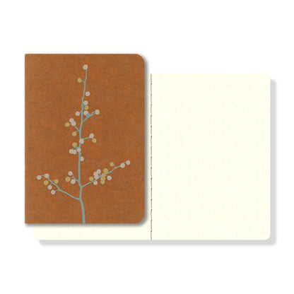 Ro-Biki Notebook - Shape Series - Branch Flowers