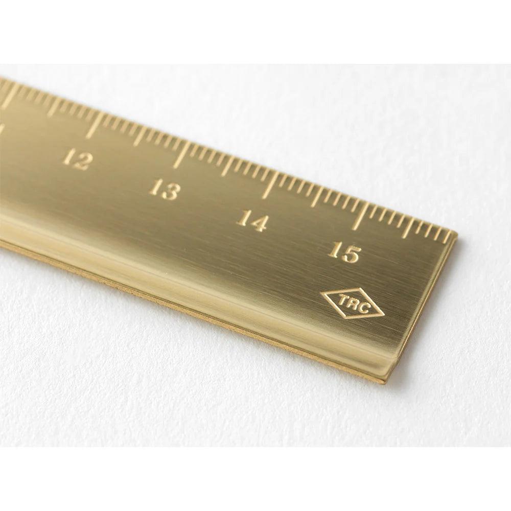 TRC Brass CM Ruler