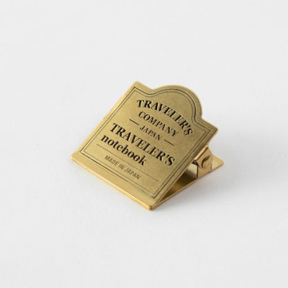 TRAVELER's Brass Clip - TRC Logo