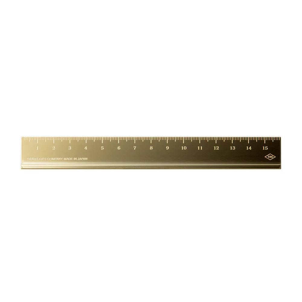 TRC Brass CM Ruler