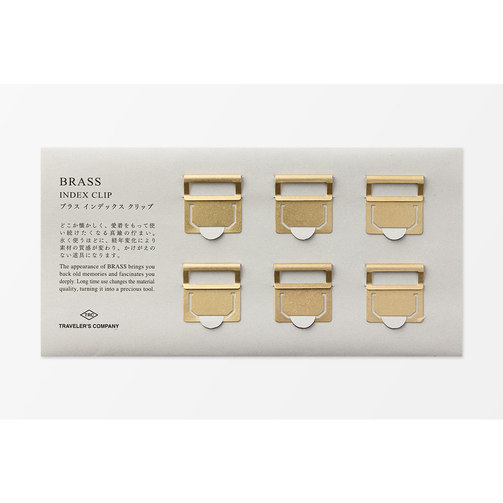 TRC Brass Index Clip