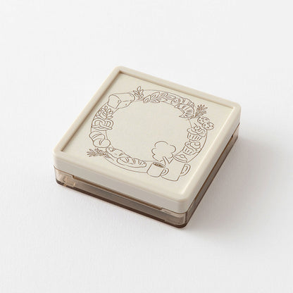 Midori Paintable Stamp - Soft Color - Bread