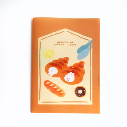 Furukawashiko A5 Clear File - Sweets Animal Workshop Vol. 3 - Bread Rabbit