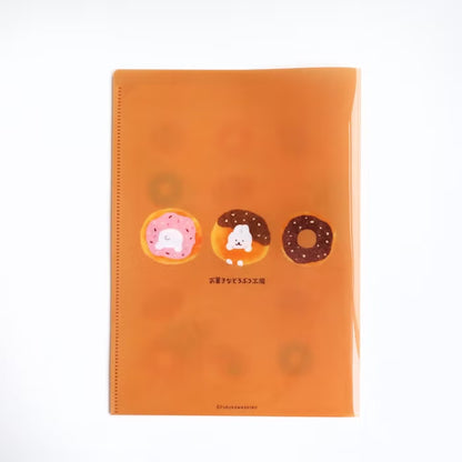 Furukawashiko A5 Clear File - Sweets Animal Workshop Vol. 3 - Bread Rabbit
