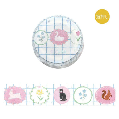 BGM Foil Washi Tape - Life Series - Brooch
