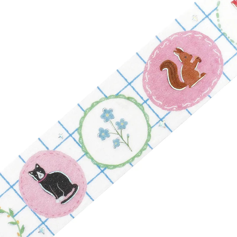 BGM Foil Washi Tape - Life Series - Brooch