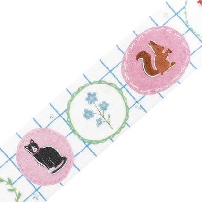 BGM Foil Washi Tape - Life Series - Brooch