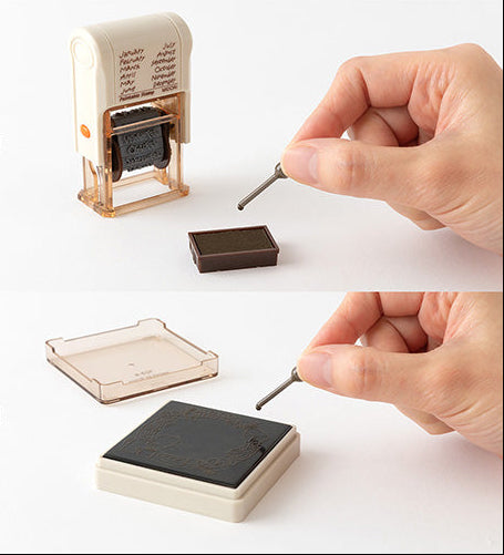 Midori Paintable Stamp Mini Ink Refill - Soft Color - Brown