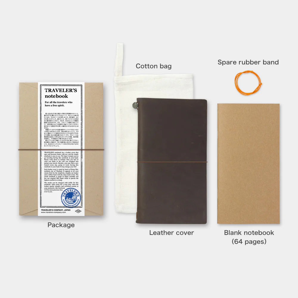 TRAVELER's Notebook - Regular Size - Brown