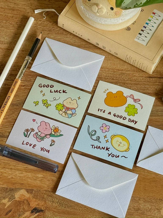 Kumakun Studio - Mini Note Card Set