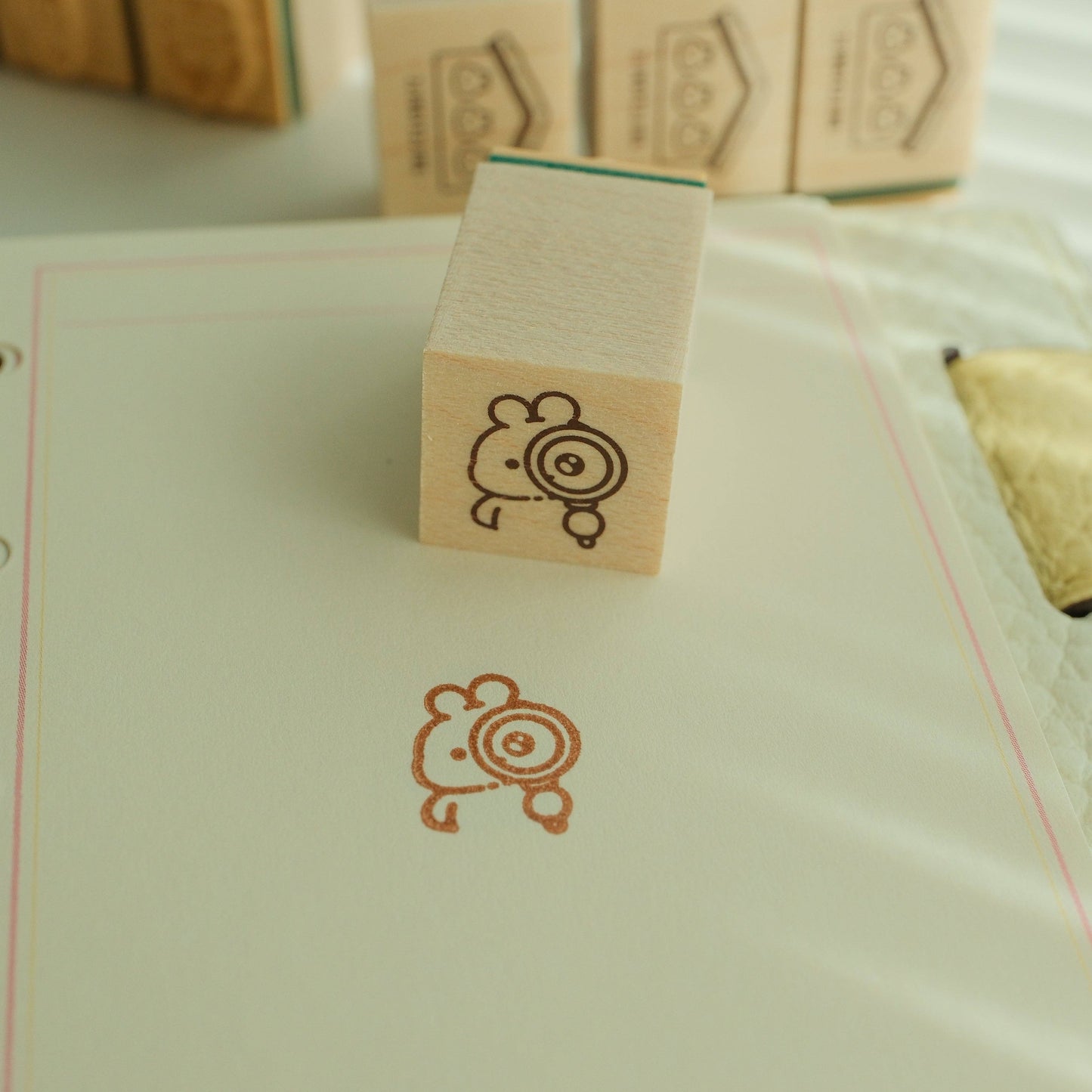 2jingis2jing - Living Softly Rubber Stamp - Vol.1