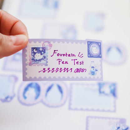 Thousand Skies - Kiss Cut Paper Roll Labels - Star Bouquet