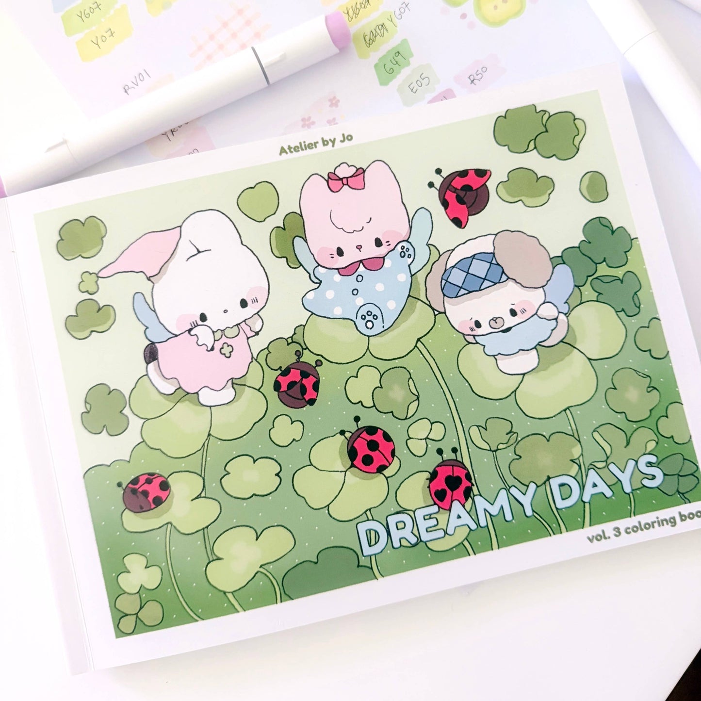 Atelier by Jo - Dreamy Days Coloring Book Vol. 3