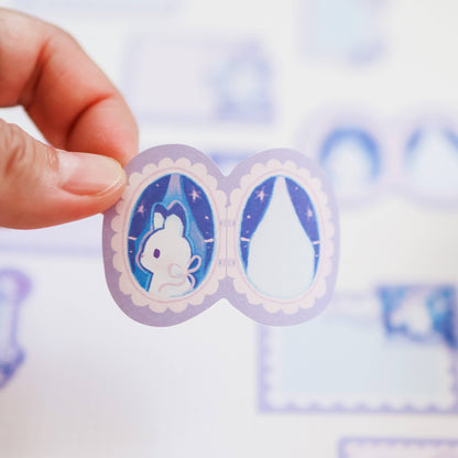 Thousand Skies - Kiss Cut Paper Roll Labels - Star Bouquet