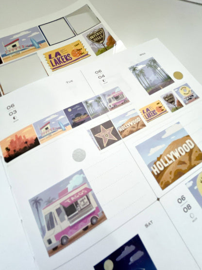 Kuboandlucy Stationery Co - Washi Tape - Los Angeles
