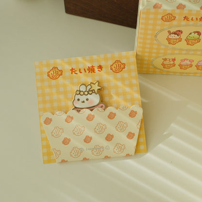 2jingis2jing Blind Box Pin - Bunnie Taiyaki