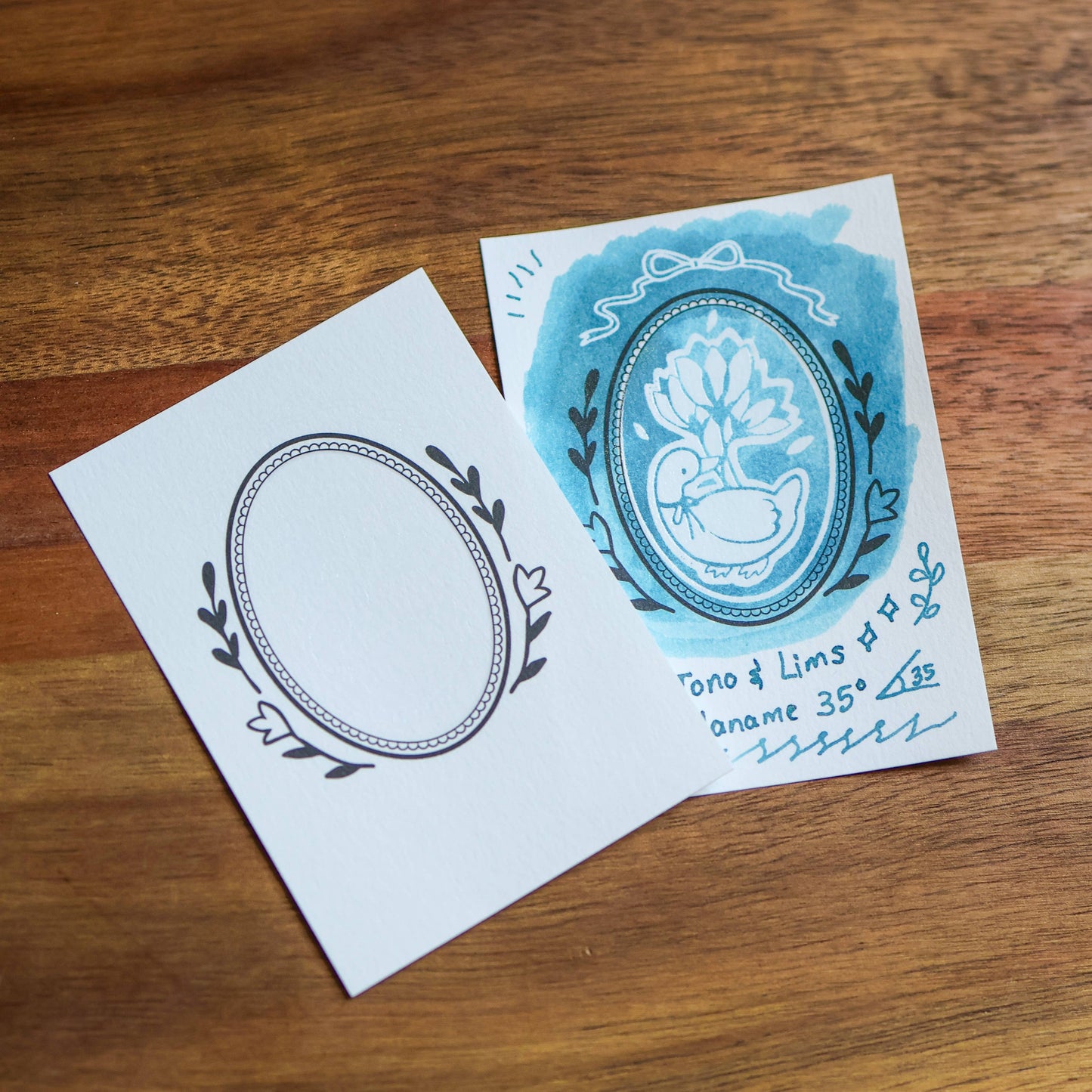Thousand Skies - Ink Cards - Flower Tales